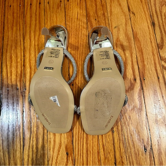 Bebe CAMILAH HEELS in silver - Picture 3 of 5